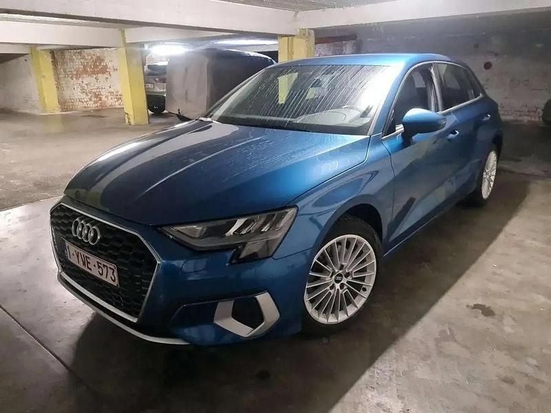 Bleu Occasion 2021 Audi A3 Advanced Berline | 25 490 € (Bon prix) - Image 1/2