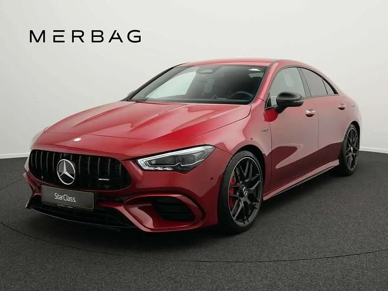 Rouge Occasion 2024 Mercedes CLA45 AMG AMG Coupé | 69 990 € - Image 1/4