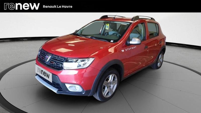 Rouge Utilisé 2020 Dacia Sandero Stepway Citadine | 11 990 € (Prix juste) - Image 1/4