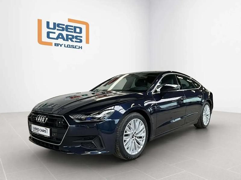 Bleu Utilisé 2021 Audi A7 Citadine | 49 220 € - Image 1/4