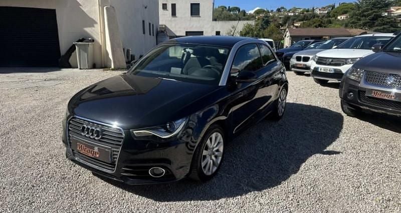 Noir Occasion 2012 Audi A1 Ambition Citadine | 9 900 € (Bon prix) - Image 1/4