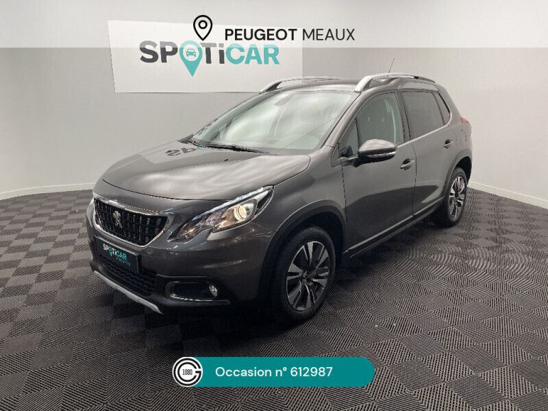 Gris Utilisé 2019 Peugeot 2008 Allure SUV | 12 490 € (Bon prix) - Image 1/4