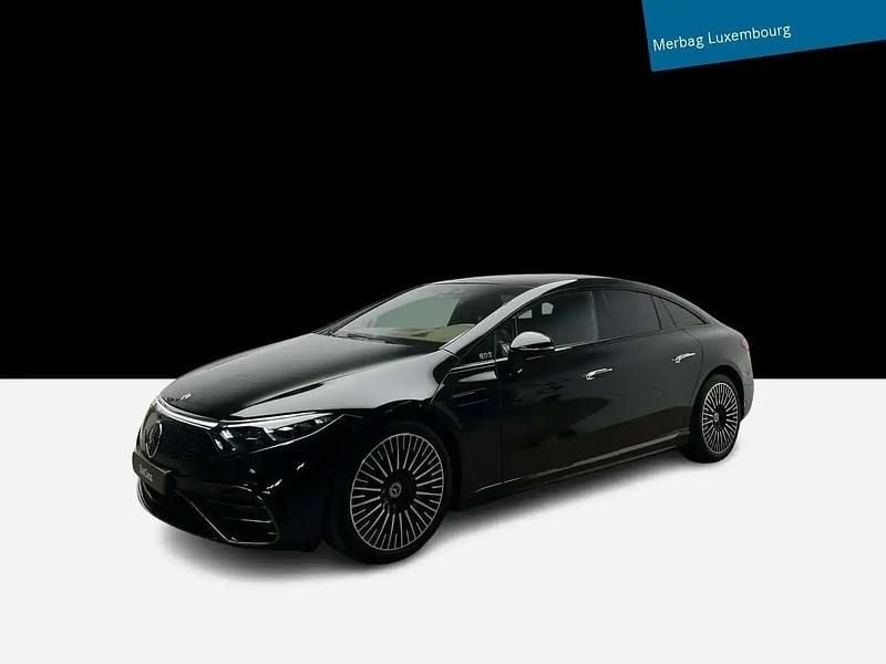 Noir Occasion 2024 Mercedes EQS580 Berline | 98 990 € (Prix juste) - Image 1/4