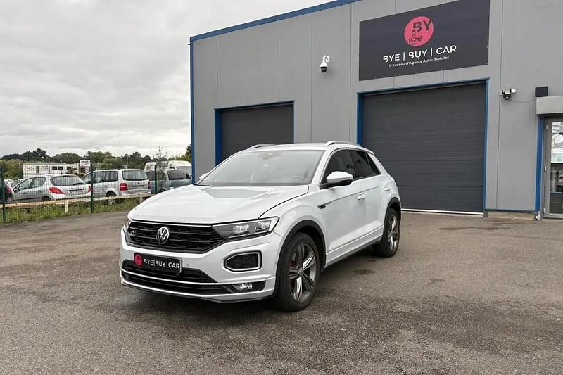 Gris Utilisé 2019 VW T-Roc R-line SUV | 23 490 € (Bon prix) - Image 1/4