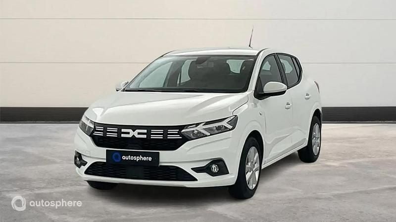 Blanc Occasion 2022 Dacia Sandero Expression Berline | 13 490 € (Prix assez cher) - Image 1/4