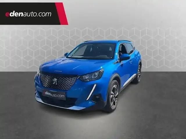 Bleu Utilisé 2021 Peugeot 2008 Allure SUV | 13 899 € (Prix juste) - Image 1/4