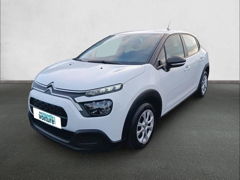 Blanc Utilisé 2022 Citroën C3 Feel Citadine | 11 990 € (Prix juste) - Image 1/4