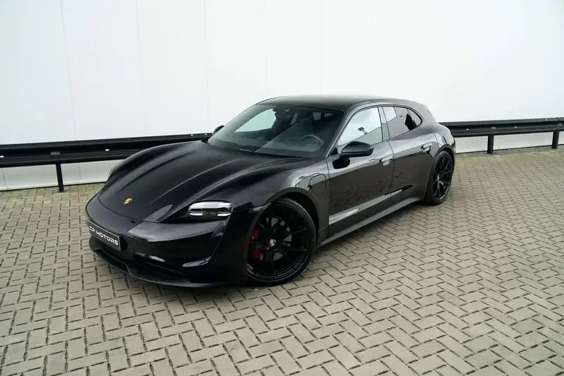 Noir Utilisé 2022 Porsche Taycan Sport Turismo Berline | 69 995 € (Super prix) - Image 1/4