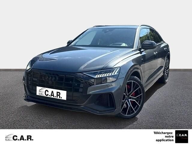 Gris daytona nacré Utilisé 2022 Audi Q8 Competition SUV | 71 490 € (Prix juste) - Image 1/4