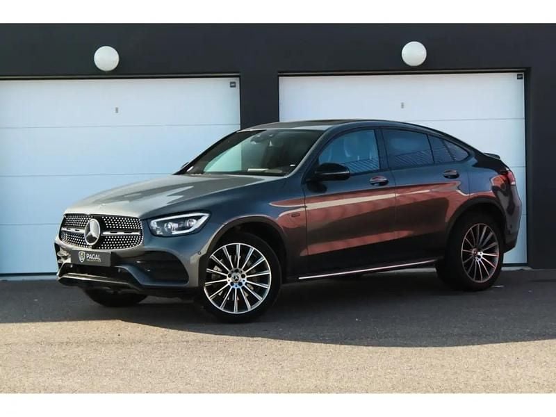 Gris Utilisé 2020 Mercedes GLC300 Coupé | 45 900 € (Prix juste) - Image 1/4