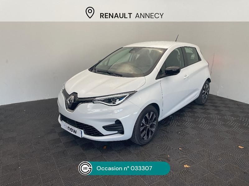 Blanc Occasion 2022 Renault Zoe Evolution Citadine | 17 190 € (Prix assez cher) - Image 1/4