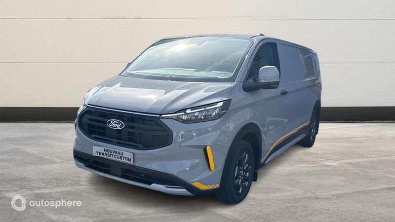 Gris Nouvelle 2025 Ford Transit Custom Van | 45 999 € (Prix assez cher) - Image 1/4