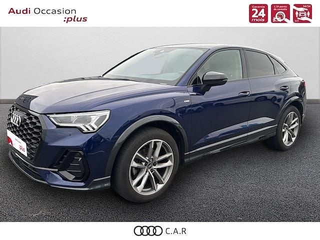 Occasion Audi Q3 Sportback S-Line 150 ch (110 kW) 2023 Bleu navarre métallisé SUV