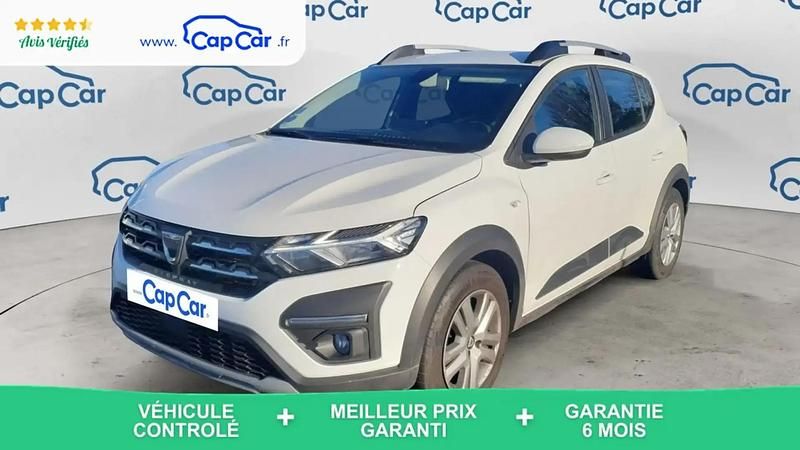Blanc Occasion 2021 Dacia Sandero Comfort Citadine | 13 490 € (Prix juste) - Image 1/4