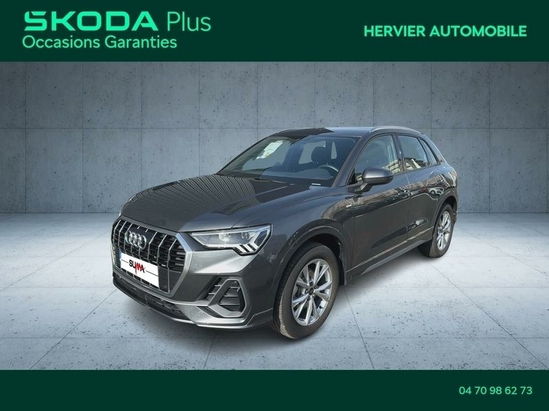 Gris Utilisé 2022 Audi Q3 S-Line SUV | 37 990 € (Prix juste) - Image 1/3