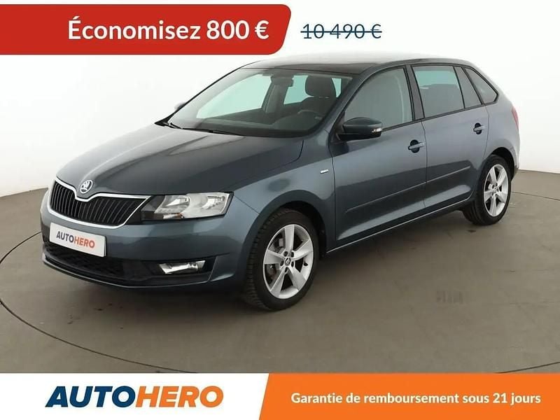 Gris Occasion 2018 Skoda Rapid Clever Berline | 9 690 € - Image 1/2