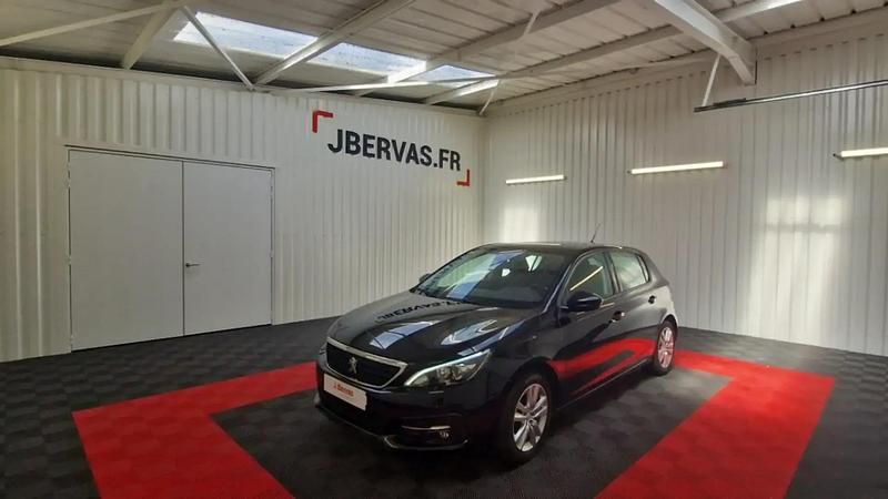 Noir Utilisé 2021 Peugeot 308 Business-Line Berline | 11 990 € (Super prix) - Image 1/4