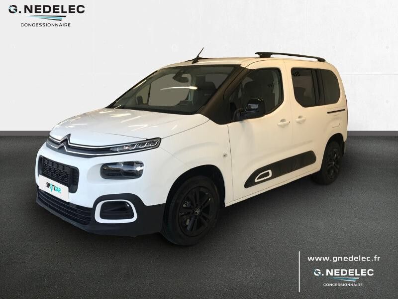 Blanc Occasion 2022 Citroën Berlingo Feel Monospace | 29 990 € - Image 1/4