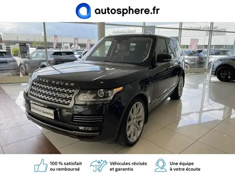 Noir santorini Utilisé 2015 Land Rover Range Rover Autobiography SUV | 47 900 € - Image 1/4