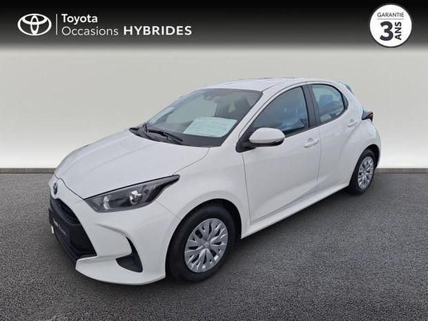 Blanc Utilisé 2022 Toyota Yaris Hybrid | 17 490 € (Super prix) - Image 1/4