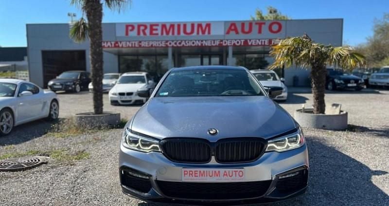 Gris Utilisé 2018 BMW 520 M Sport Berline | 23 990 € (Super prix) - Image 1/4