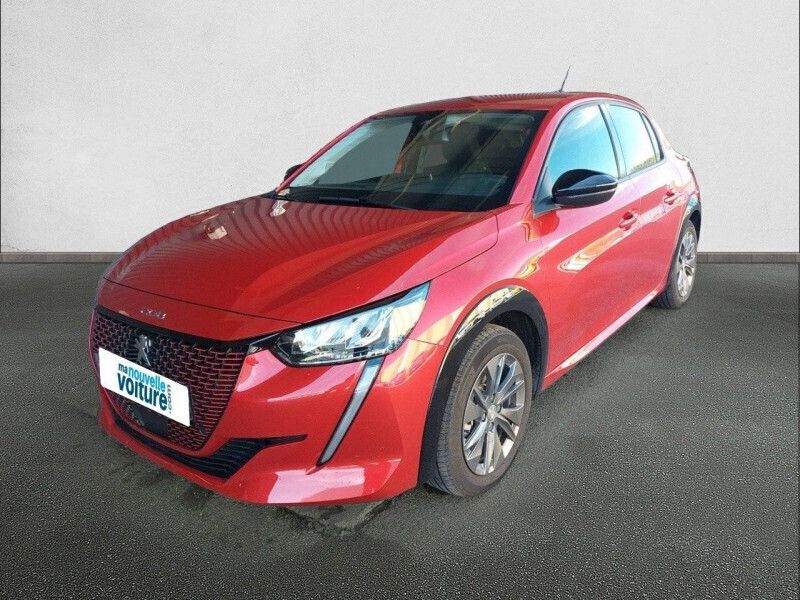 Rouge Utilisé 2022 Peugeot e-208 Citadine | 19 290 € (Prix assez cher) - Image 1/4