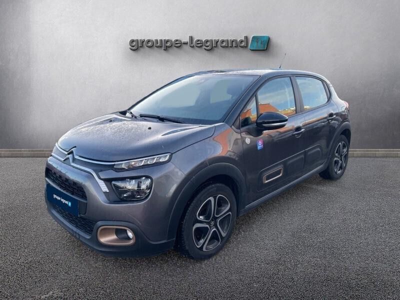 Gris Utilisé 2023 Citroën C3 PureTech Citadine | 15 490 € (Prix assez cher) - Image 1/4