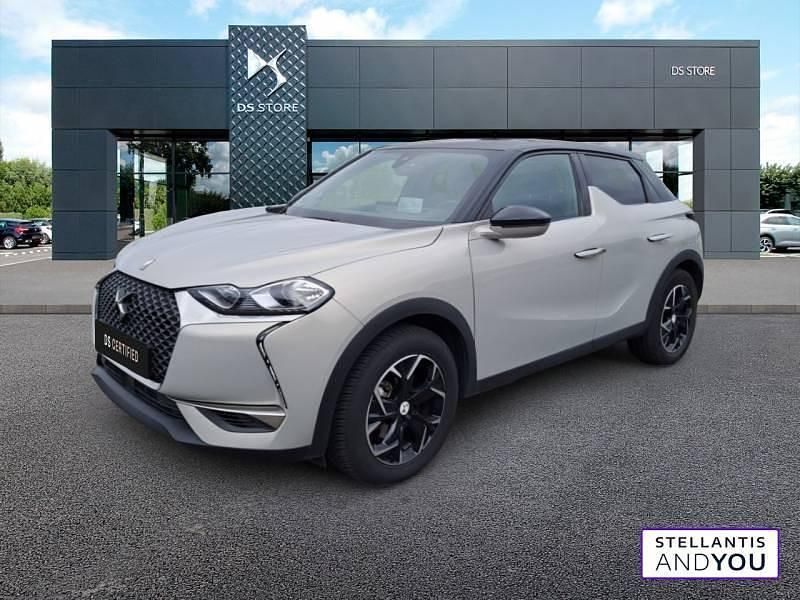 Gris Utilisé 2021 DS Automobiles DS3 Crossback E-Tense Connected Chic SUV | 19 290 € (Prix juste) - Image 1/4