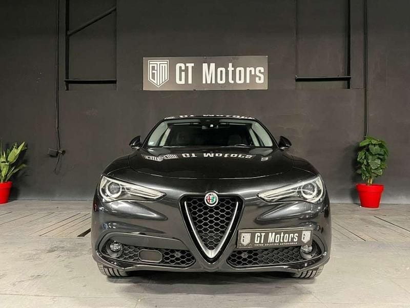 Occasion Alfa Romeo Stelvio Super 212 ch (155 kW) 2017 Noir SUV