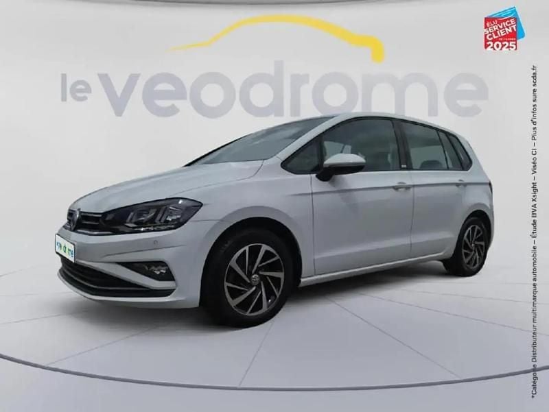 Blanc Utilisé 2018 VW Golf Sportsvan Monospace | 16 499 € (Prix juste) - Image 1/4