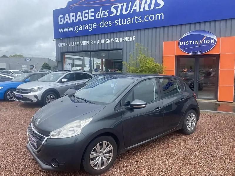 Gris Utilisé 2013 Peugeot 208 Active Citadine | 6 980 € (Prix cher) - Image 1/4