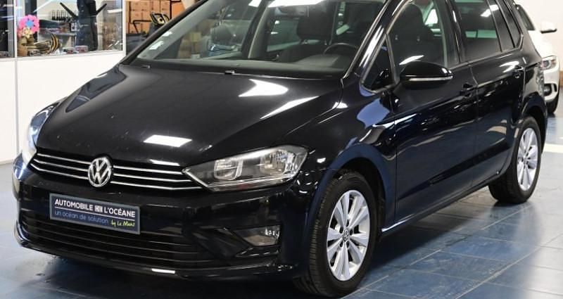 Noir Utilisé 2014 VW Golf Sportsvan Monospace | 9 997 € (Prix juste) - Image 1/4