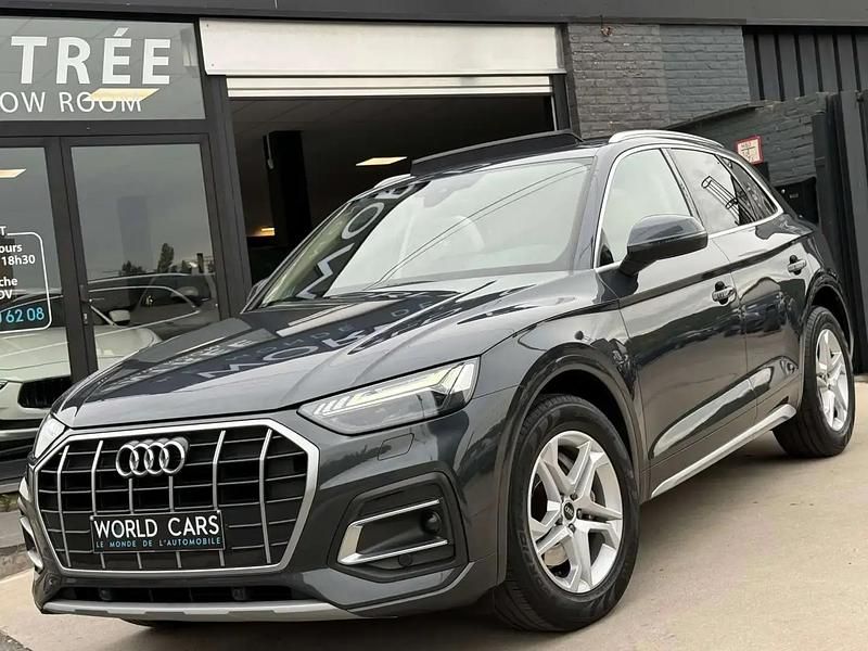 Gris Utilisé 2021 Audi Q5 SUV | 32 990 € (Prix juste) - Image 1/4