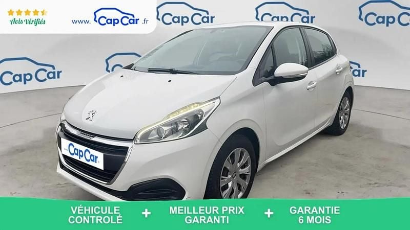 Blanc Occasion 2015 Peugeot 208 Active Citadine | 4 700 € (Bon prix) - Image 1/4
