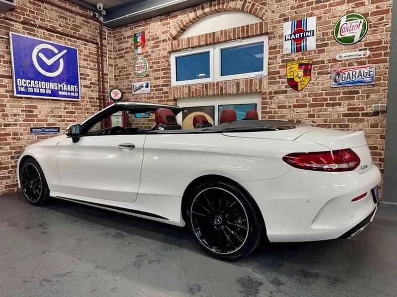 Occasion Mercedes C250 AMG line 211 ch (155 kW) 2018 Blanc Cabriolet