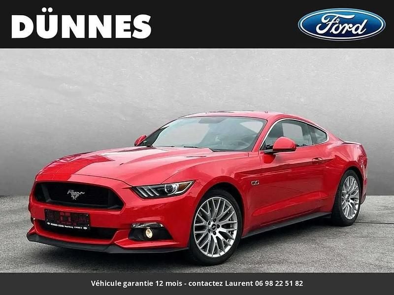 Rouge Occasion 2016 Ford Mustang GT Premium Coupé | 35 480 € (Prix juste) - Image 1/4