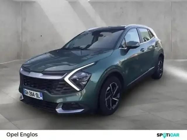 Vert bornéo métallisé Utilisé 2022 Kia Sportage Active SUV | 28 460 € (Bon prix) - Image 1/4