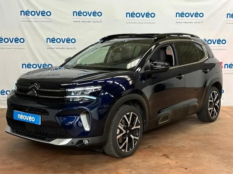 Bleu Occasion 2023 Citroën C5 Aircross Shine SUV | 23 990 € (Prix juste) - Image 1/4