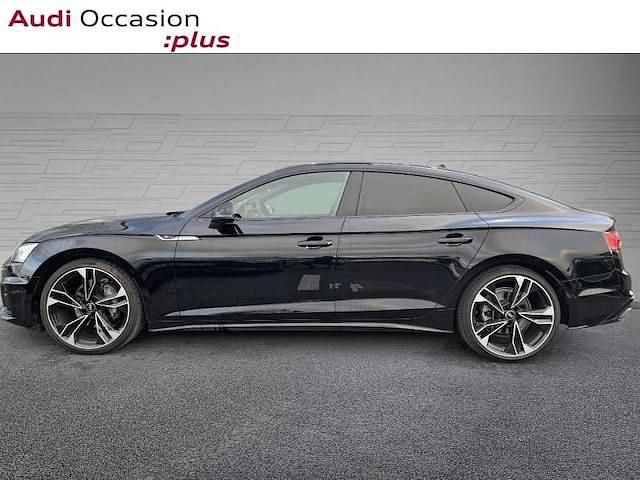Occasion Audi A5 Sportback S-Line 204 ch (150 kW) 2021 Noir mythic métallisé Citadine