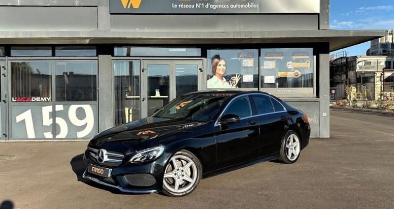 Noir Utilisé 2015 Mercedes C200 AMG line Berline | 17 490 € (Prix juste) - Image 1/4