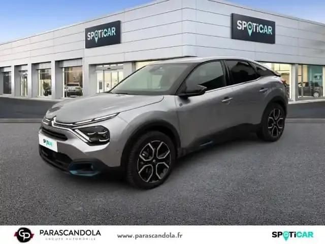 Gris acier (m) Utilisé 2023 Citroën e-C4 Shine Berline | 19 990 € - Image 1/4