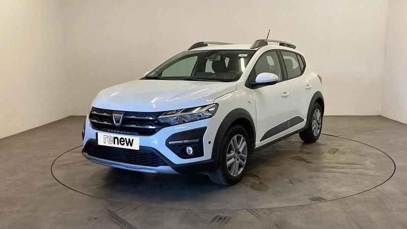 Blanc Utilisé 2022 Dacia Sandero Comfort Citadine | 14 290 € (Prix juste) - Image 1/4