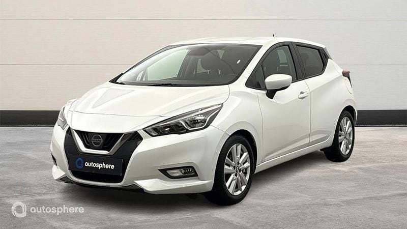 Blanc Utilisé 2020 Nissan Micra N-Connecta Berline | 11 499 € (Prix juste) - Image 1/4