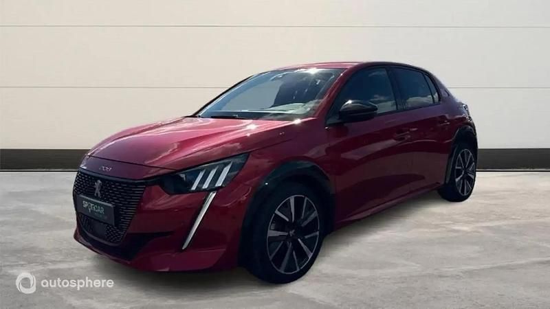 Rouge Utilisé 2021 Peugeot 208 GT Citadine | 15 999 € (Prix juste) - Image 1/4
