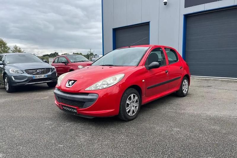 Rouge Utilisé 2009 Peugeot 206+ Citadine | 3 990 € (Prix cher) - Image 1/4