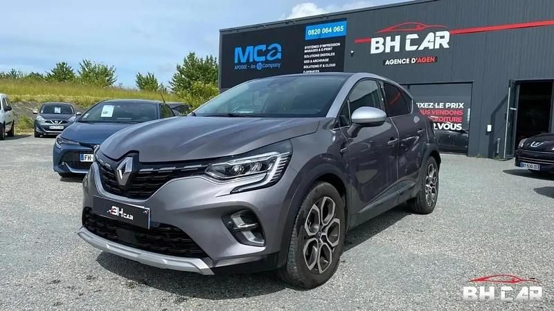 Gris Utilisé 2021 Renault Captur Intens SUV | 16 990 € (Bon prix) - Image 1/4