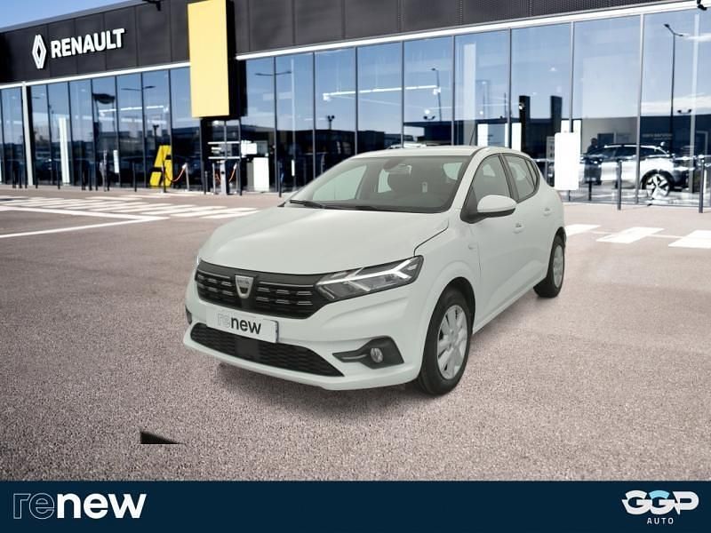 Blanc Occasion 2021 Dacia Sandero Essentiel Citadine | 9 999 € (Super prix) - Image 1/4