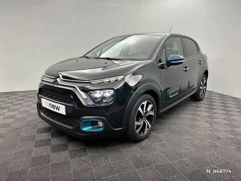 Noir Utilisé 2021 Citroën C3 PureTech Citadine | 10 500 € (Prix juste) - Image 1/4