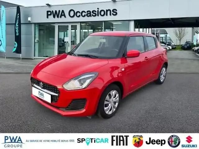 Rouge Occasion 2020 Suzuki Swift Berline | 13 250 € (Prix juste) - Image 1/4