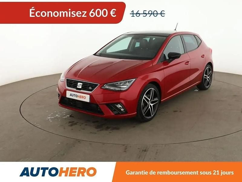 Rouge Occasion 2018 Seat Ibiza FR Citadine | 15 990 € (Super prix) - Image 1/2